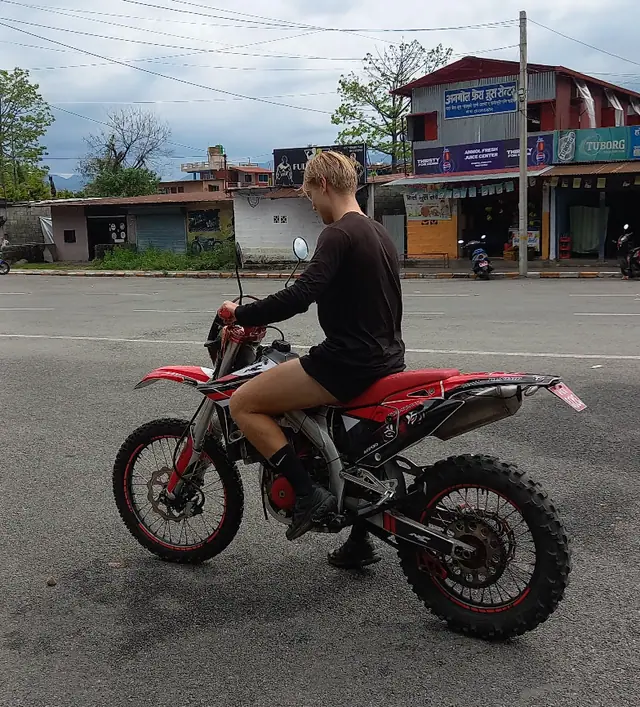 Motorcycle tour